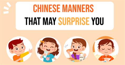 what are good manners in china